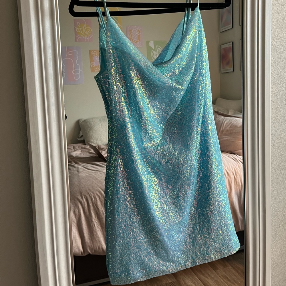 Lucy in the Sky Blue Dress